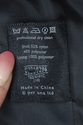 Marks & Spencer Women’s Black Size 10 Shawl Collar Suit Jacket