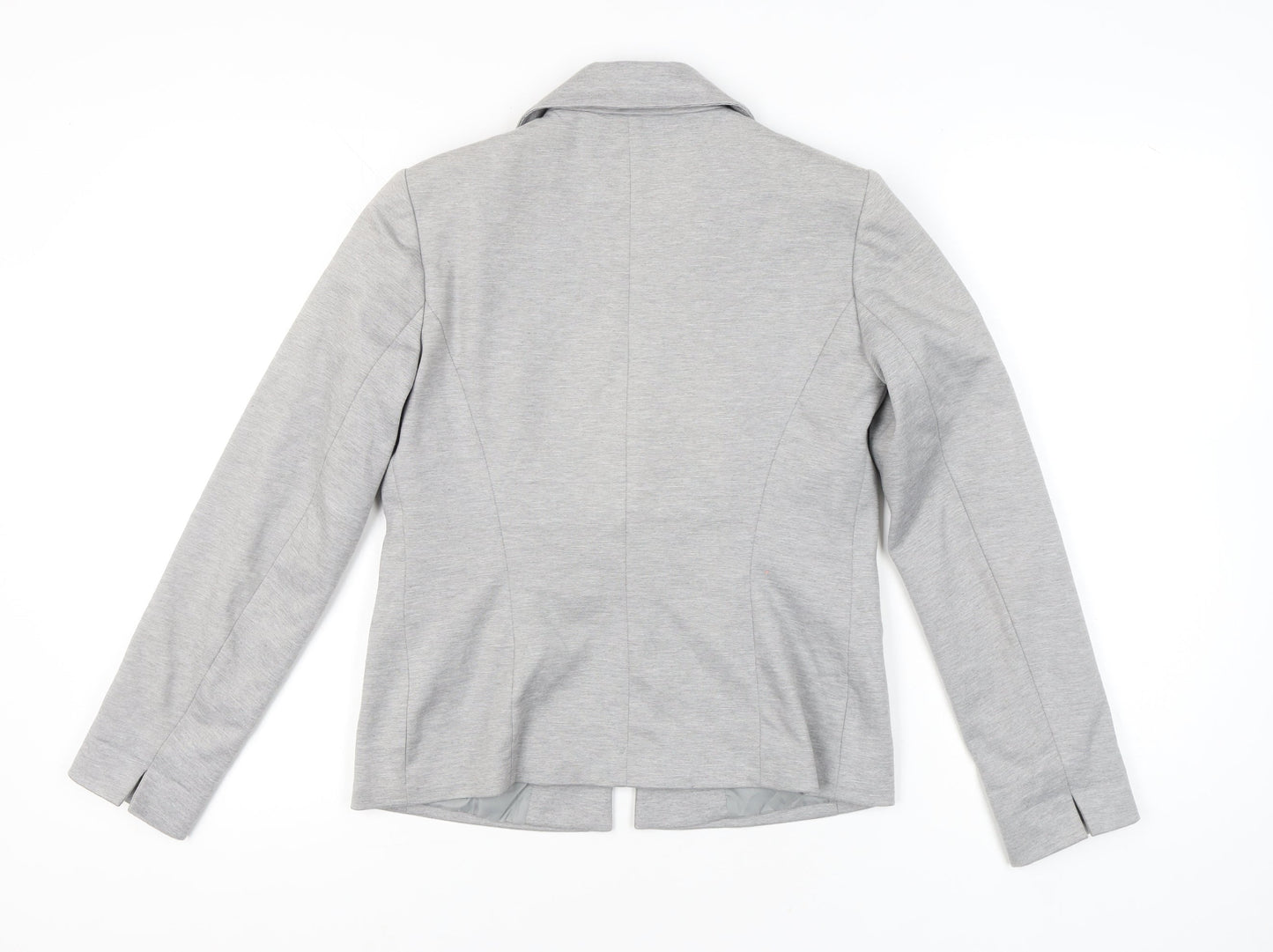 Miss Selfridge Women’s Grey Blazer Jacket UK 6 Tailored Workwear