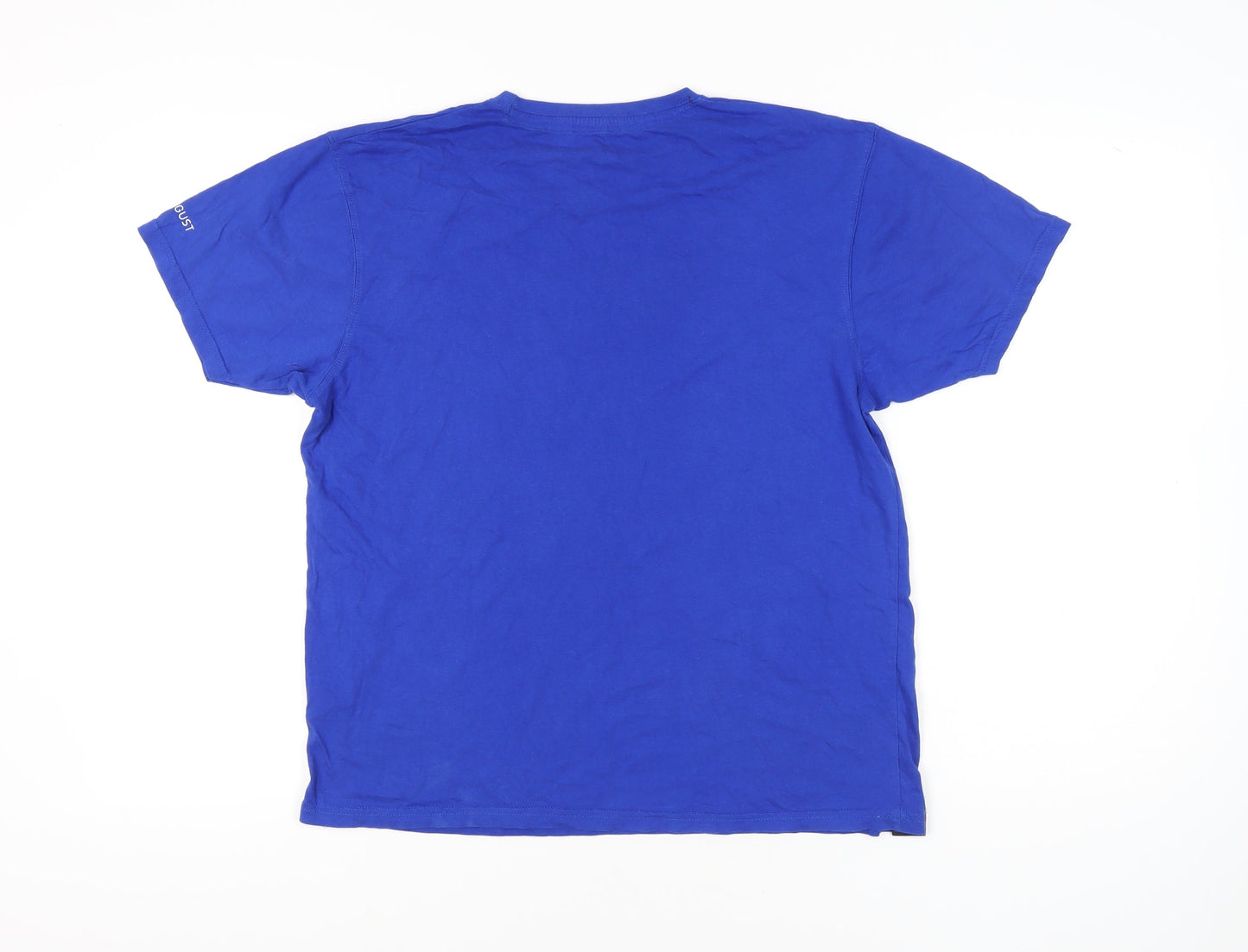 European Championships 2018 Men's Blue Medium Graphic T-Shirt