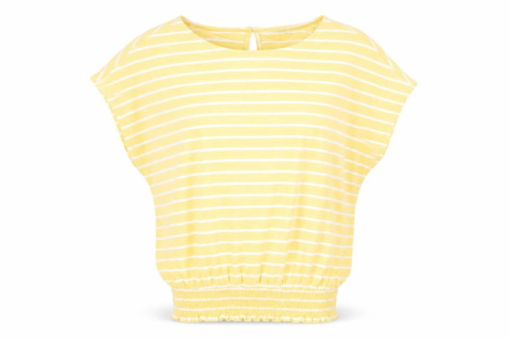 Womens UK Size 10 NEXT Yellow Basic T-Shirt
