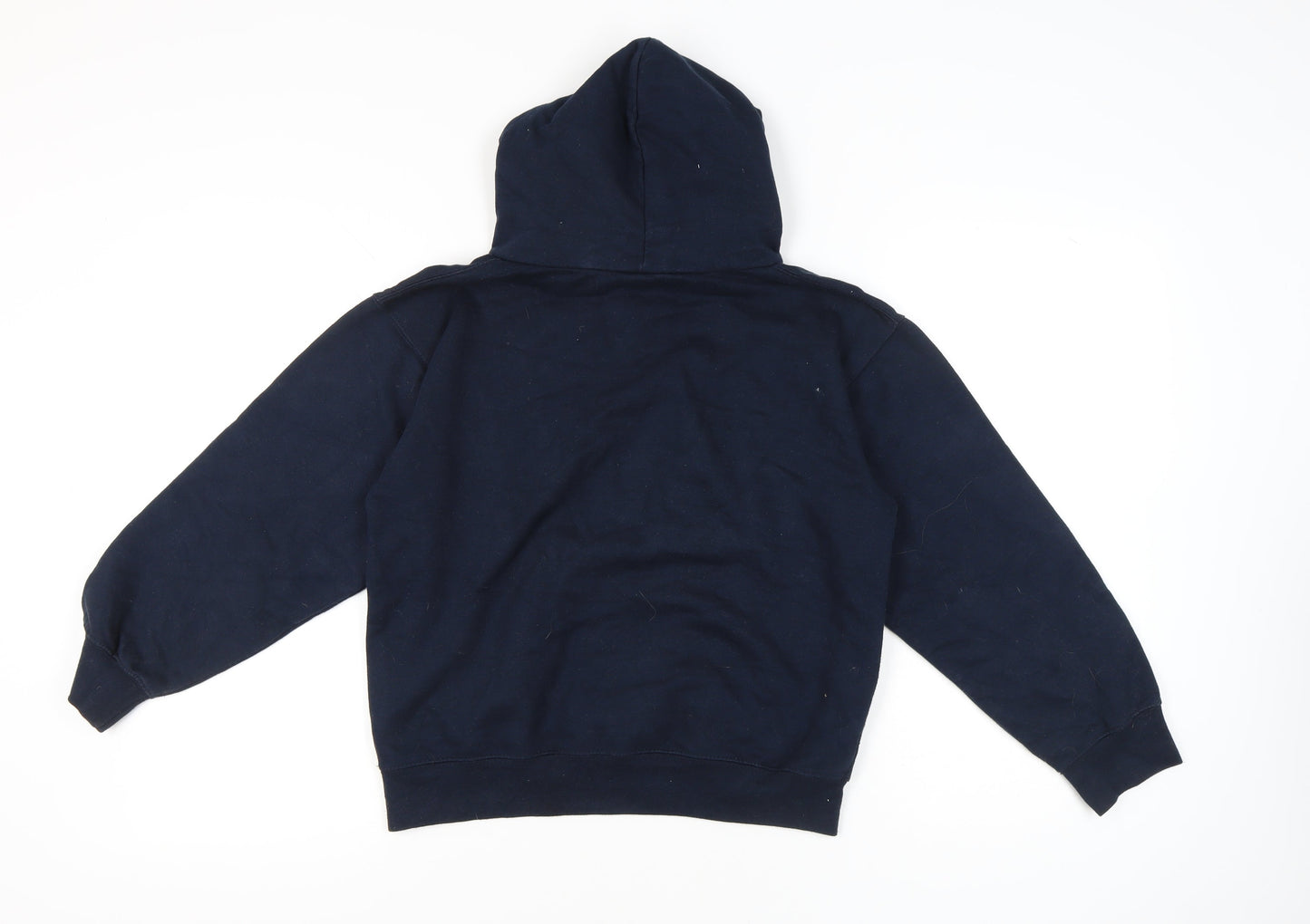 University of Kent Navy XS Hoodie Women Teens Pullover Cotton Blend
