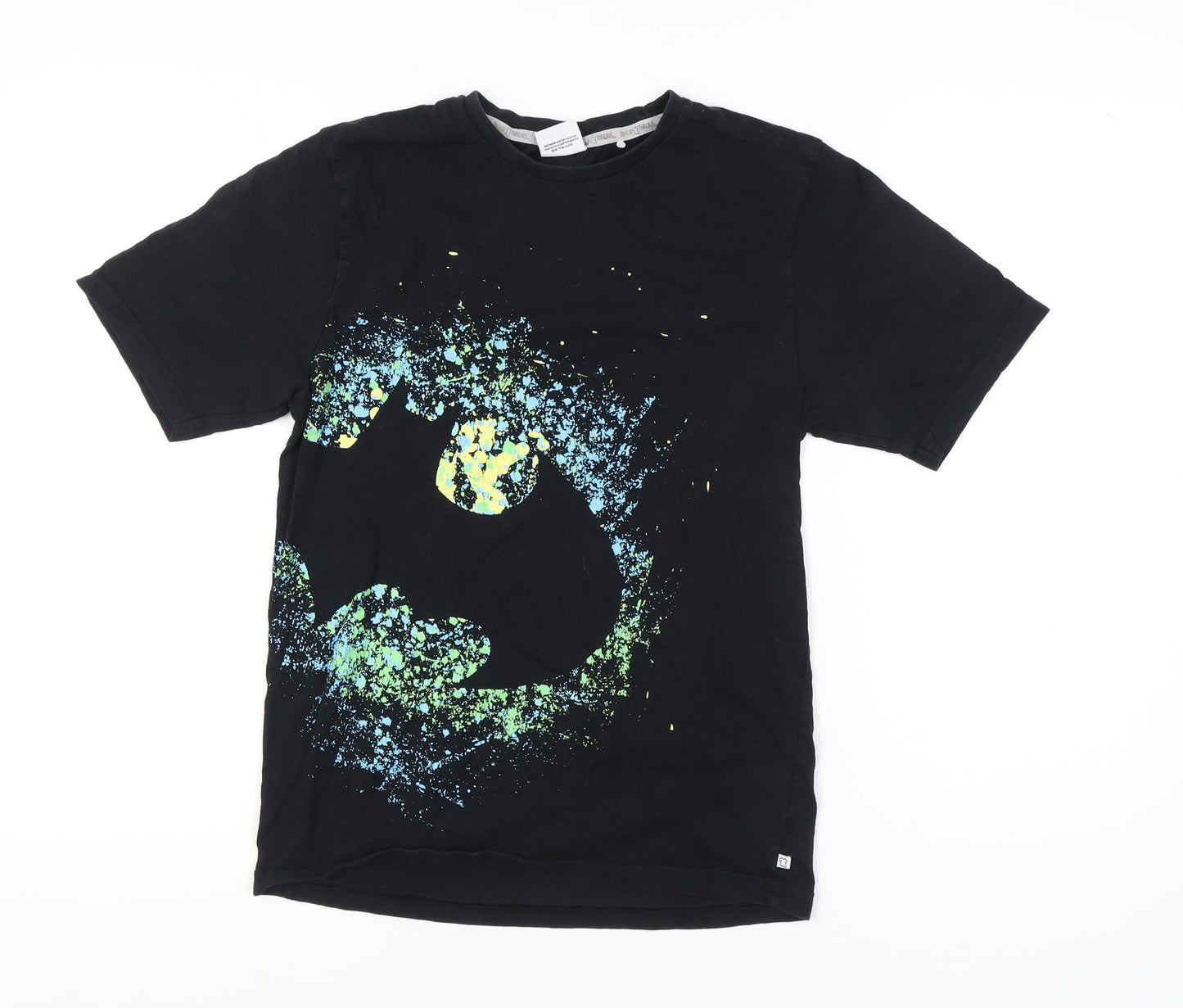 Brand Threads Men’s Black Batman Graphic XS T-Shirt