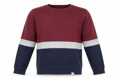 Mens UK Size L Pull&Bear Multicoloured Pullover Sweatshirt