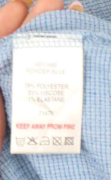 Cotton Traders Women’s Blue Size 26 Plus Short Sleeve T-Shirt