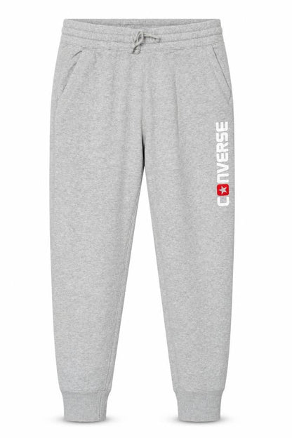 Mens UK Size S Converse Regular Fit Jogger Grey Trousers