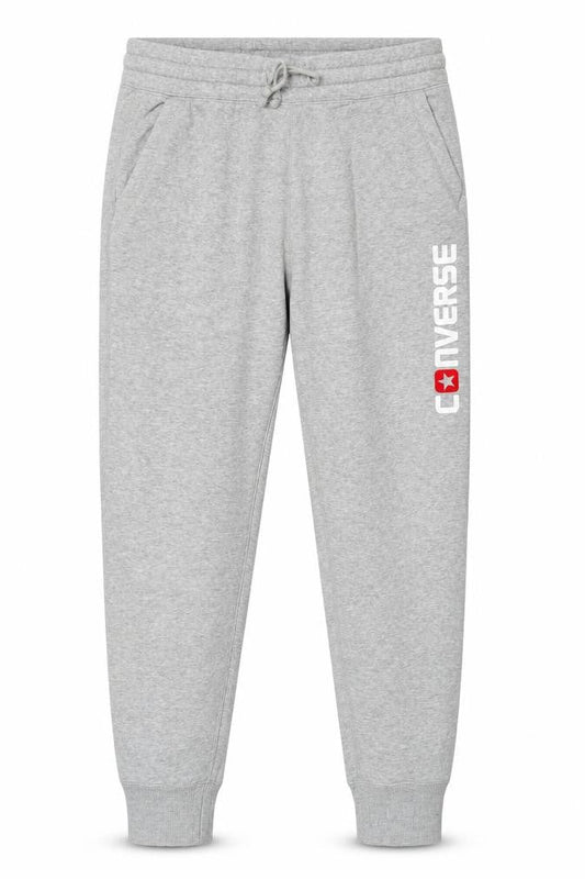 Mens UK Size S Converse Regular Fit Jogger Grey Trousers