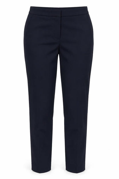 Womens UK Size 2 Zara Slim Fit BusinessCasualWorkwear Blue Trousers