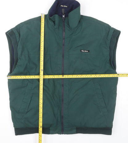 Mens UK Size M Peter Storm Green Bodywarmer