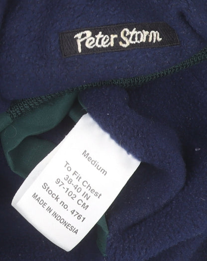 Mens UK Size M Peter Storm Green Bodywarmer