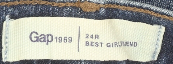 Gap Women Blue Size 24 Best Girlfriend Boyfriend Jeans Denim