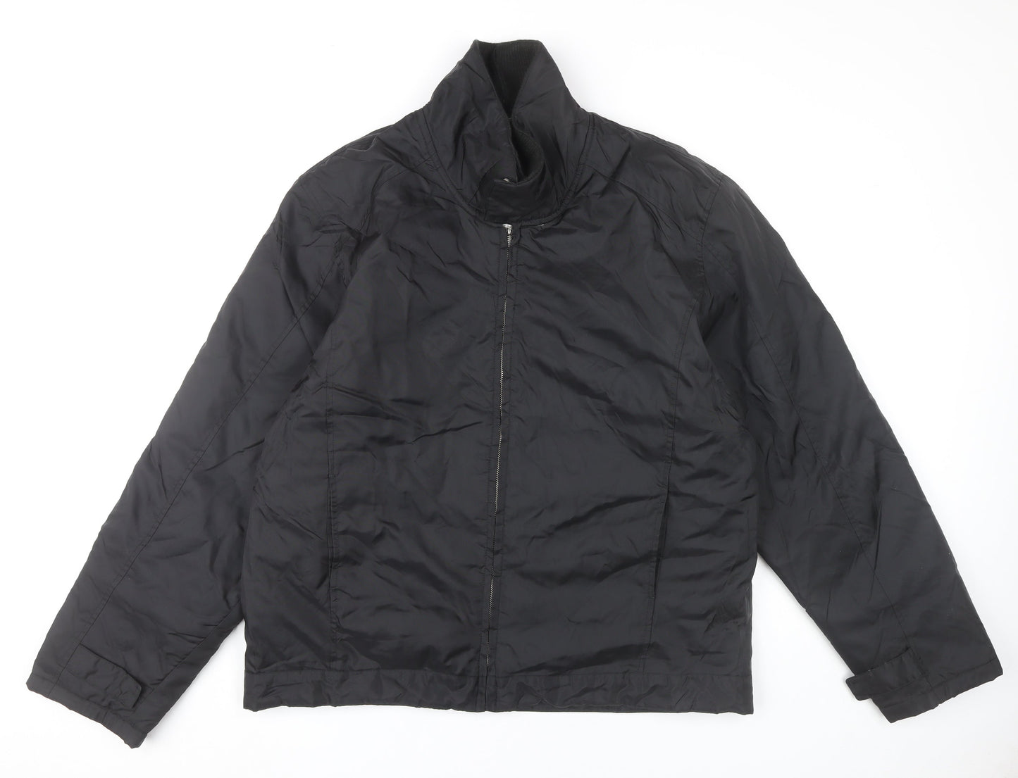 Mens UK Size L Cedarwood State Black Basic Jacket