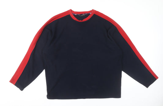 Mens UK Size XL Marks and Spencer Blue Pullover Sweatshirt