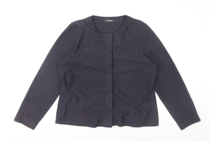 Womens UK Size 16 Hawkshead Blue Basic Jacket