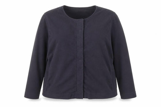 Womens UK Size 16 Hawkshead Blue Basic Jacket