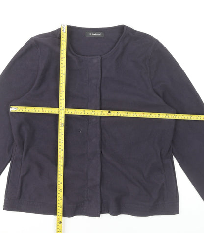Womens UK Size 16 Hawkshead Blue Basic Jacket