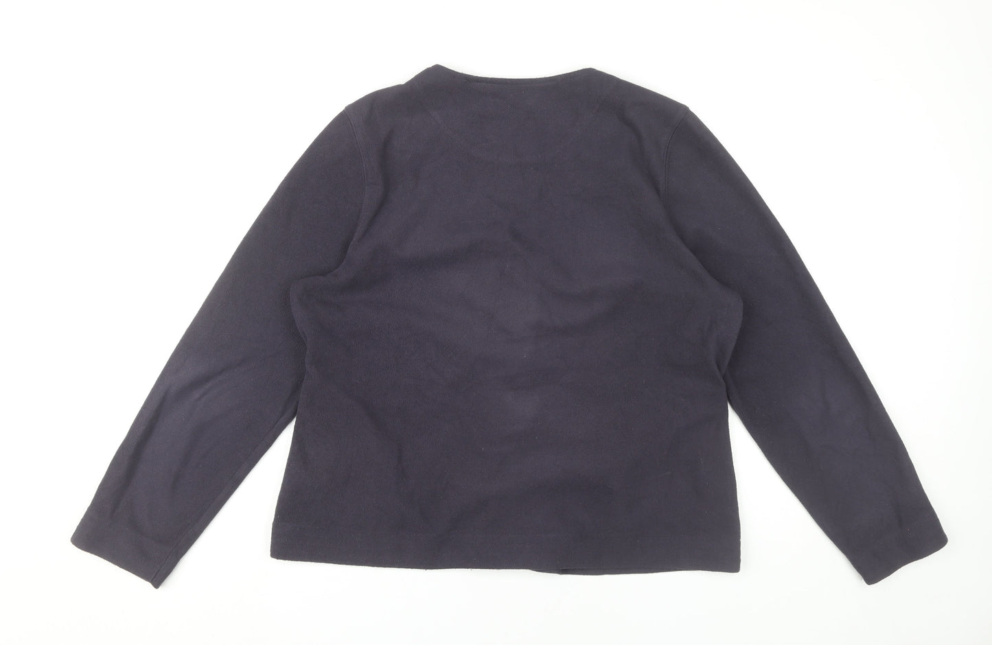 Womens UK Size 16 Hawkshead Blue Basic Jacket