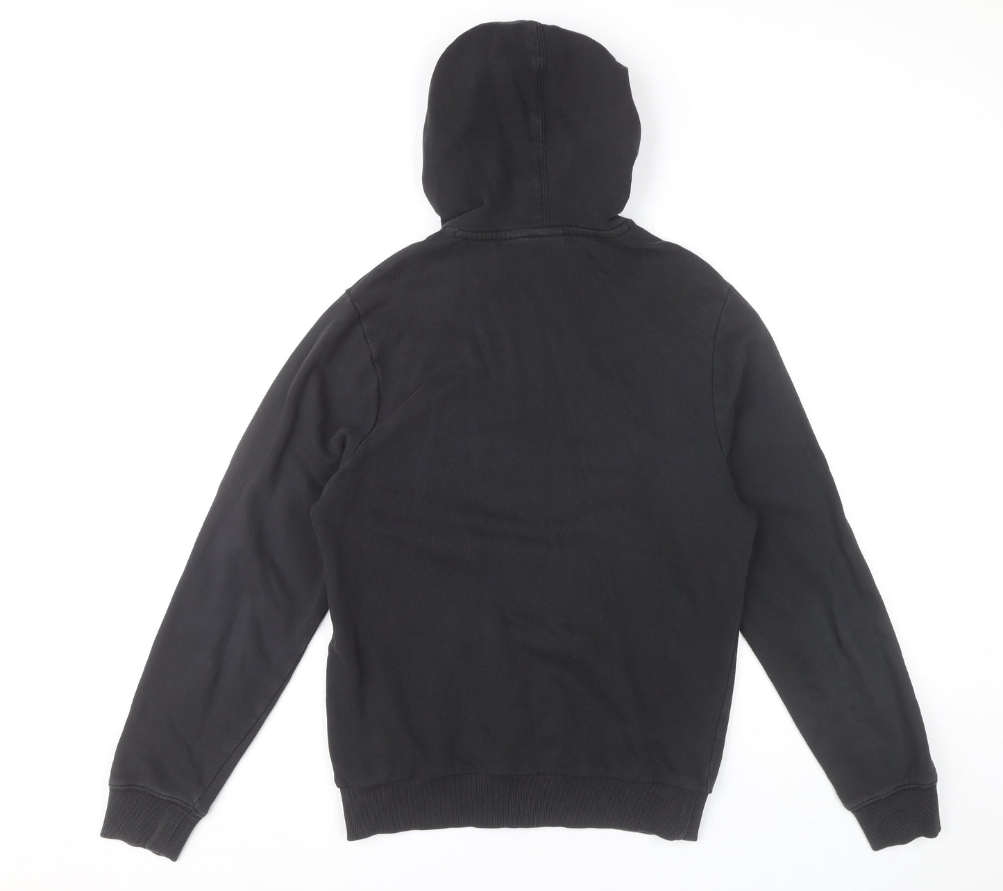 Mens UK Size XS Napapijri Black Pullover Hoodie