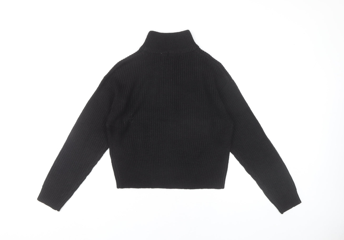 Womens UK Size 6 Brave Soul Black Pullover Jumper