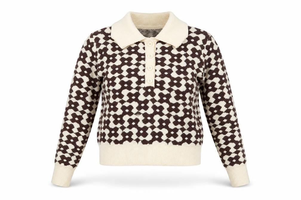 Womens UK Size XS Cider Brown Pullover Jumper