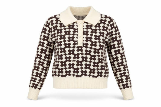 Womens UK Size XS Cider Brown Pullover Jumper