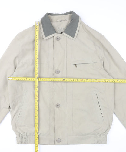 Wellington Men’s Beige 40 Basic Jacket Polyester Nylon Casual