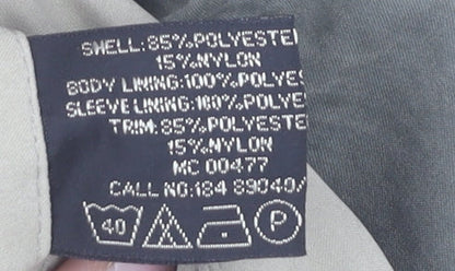 Wellington Men’s Beige 40 Basic Jacket Polyester Nylon Casual