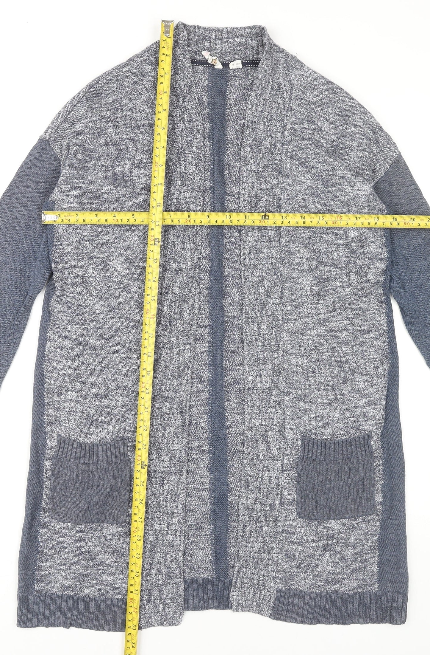 Womens UK Size 8 White Stuff Grey Cardigan Jumper
