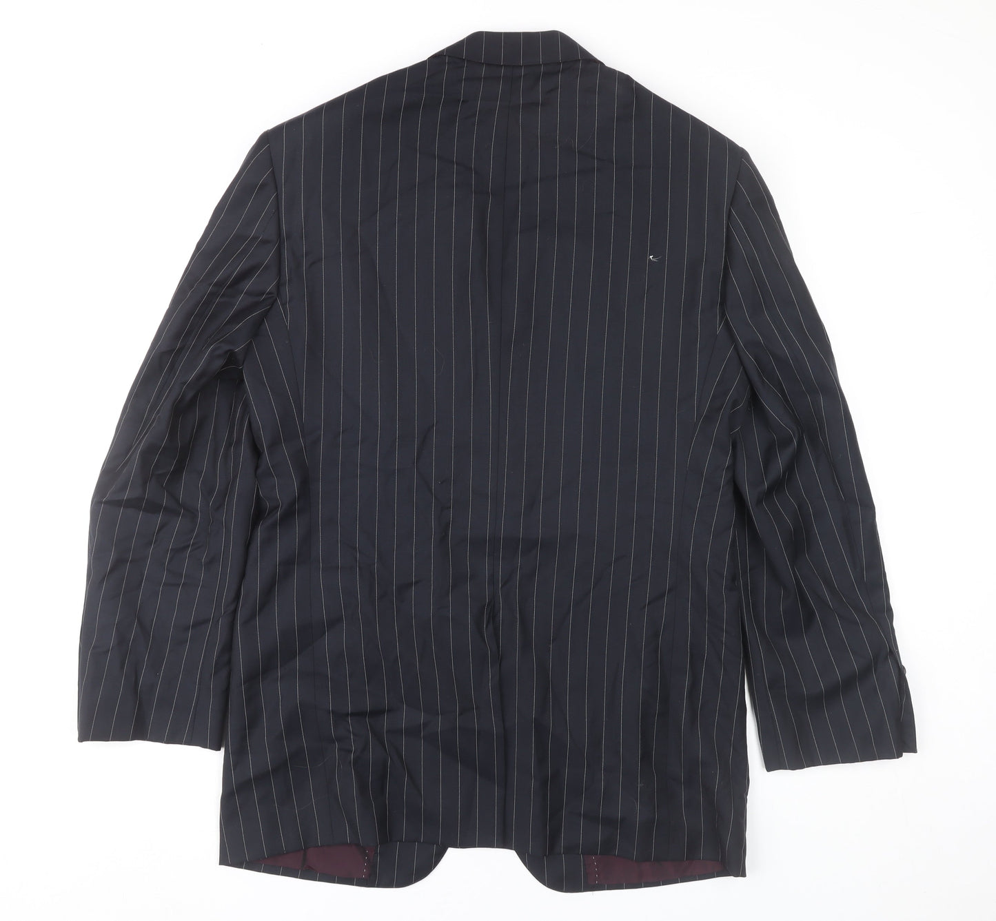 Mens UK Size 46 DAKS Regular Blue Suit Jacket