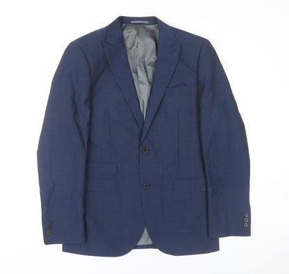 Mens UK Size 38 NEXT Regular Blue Suit Jacket
