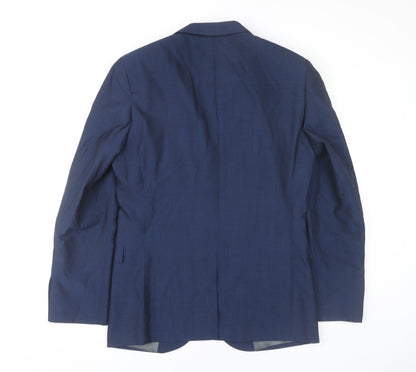 Mens UK Size 38 NEXT Regular Blue Suit Jacket