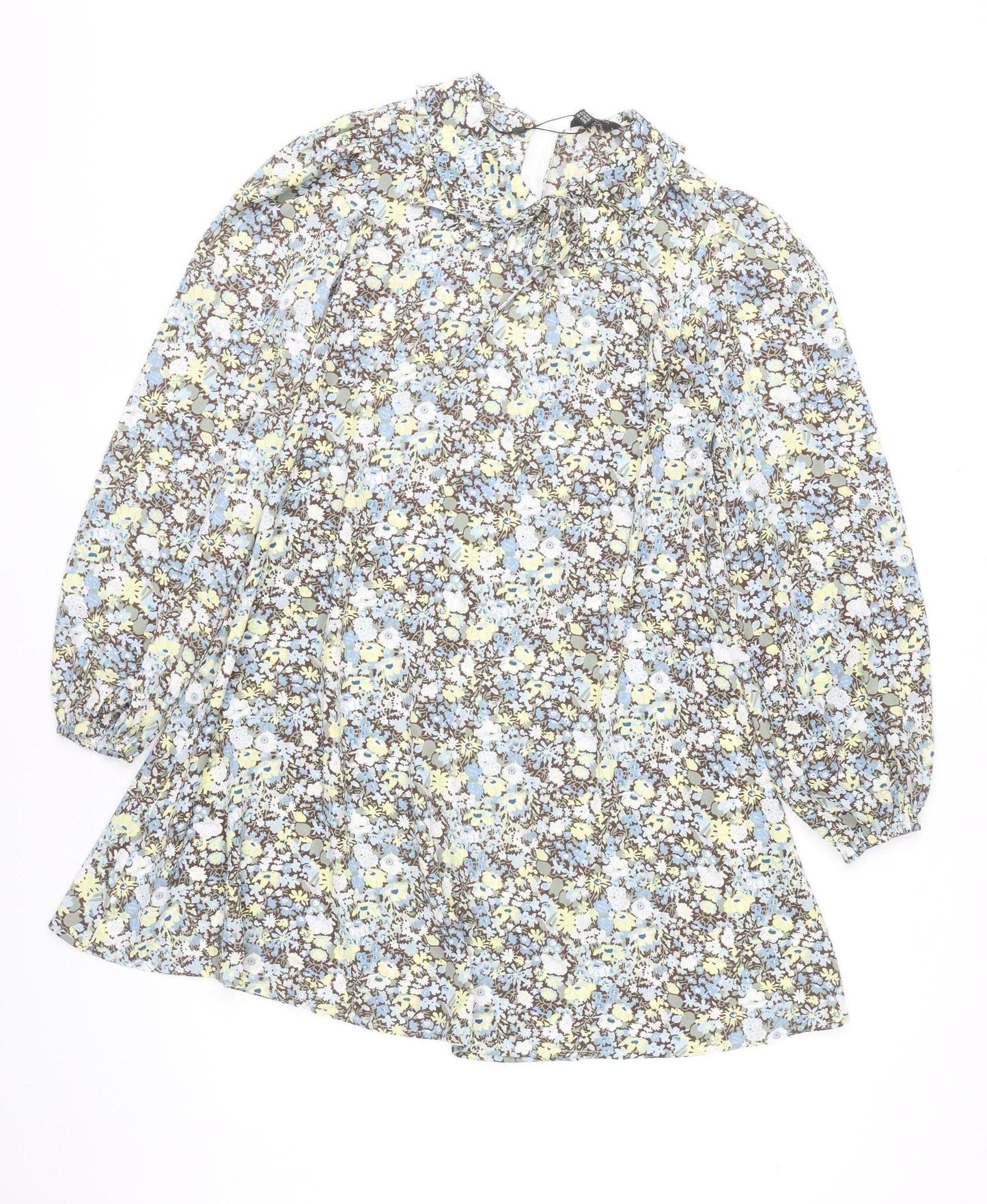 Blue Vanilla Women’s Multicoloured Floral Shift Dress Size 8