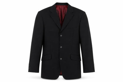 Mens UK Size 40 Milan Collection Regular Black Suit Jacket