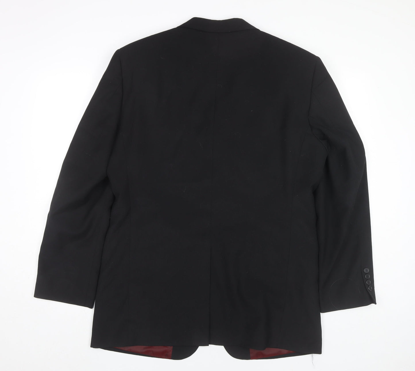 Mens UK Size 40 Milan Collection Regular Black Suit Jacket