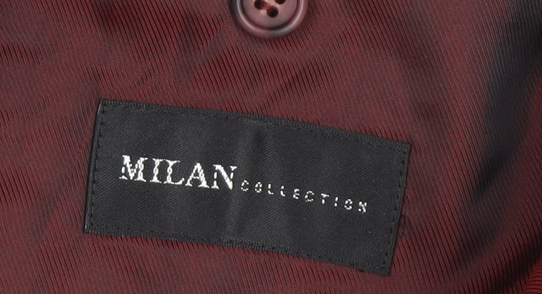 Mens UK Size 40 Milan Collection Regular Black Suit Jacket