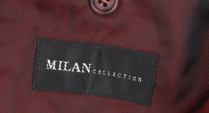 Mens UK Size 40 Milan Collection Regular Black Suit Jacket