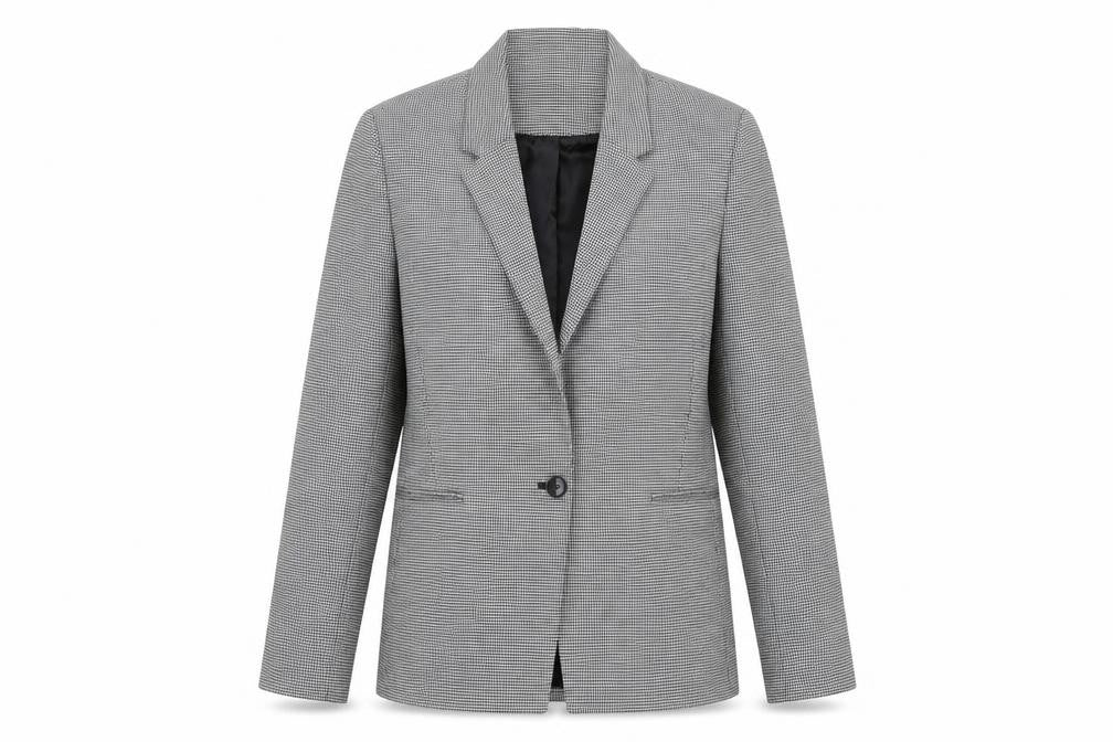 Womens UK Size L Bershka Regular Black Blazer