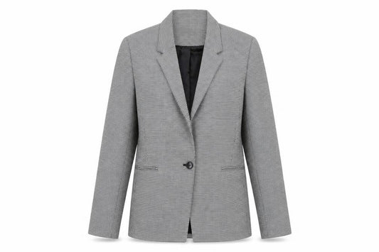 Womens UK Size L Bershka Regular Black Blazer