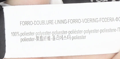 Bershka Women Black Houndstooth Blazer L Regular Fit Tailored Jacket