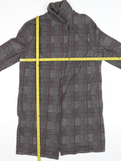 Womens UK Size 12 Marks and Spencer Grey Overcoat