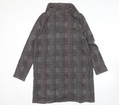 Womens UK Size 12 Marks and Spencer Grey Overcoat
