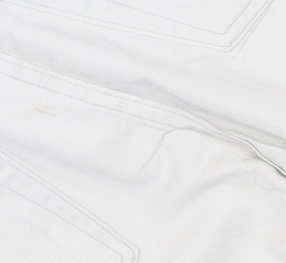 Marks & Spencer Men’s Beige Chino Trousers 32W 33L Straight Cotton