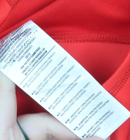 Umbro Men’s Red England Rugby Long Sleeve Jersey Top S