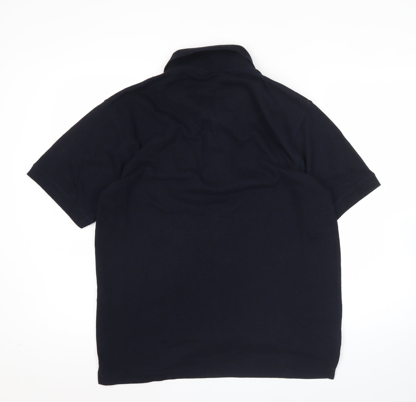 Ultimate Clothing Co Men’s Black Polo Shirt Size M Rolls Royce Logo