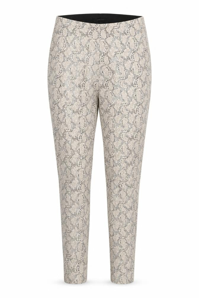 Womens UK Size S Zara Basic Slim Fit Leggings Beige Trousers