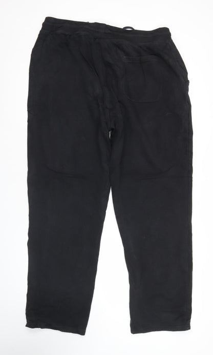Jacamo Unisex Adults Black Jogger Trousers Size 42 Straight Fit