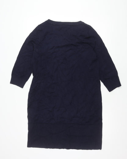 Womens UK Size 12 Phase Eight Blue Pullover Jumper