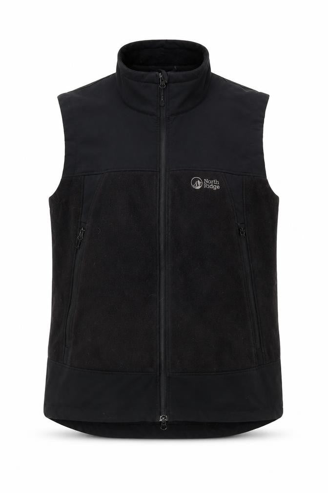 Mens UK Size XL North Ridge Black Bodywarmer