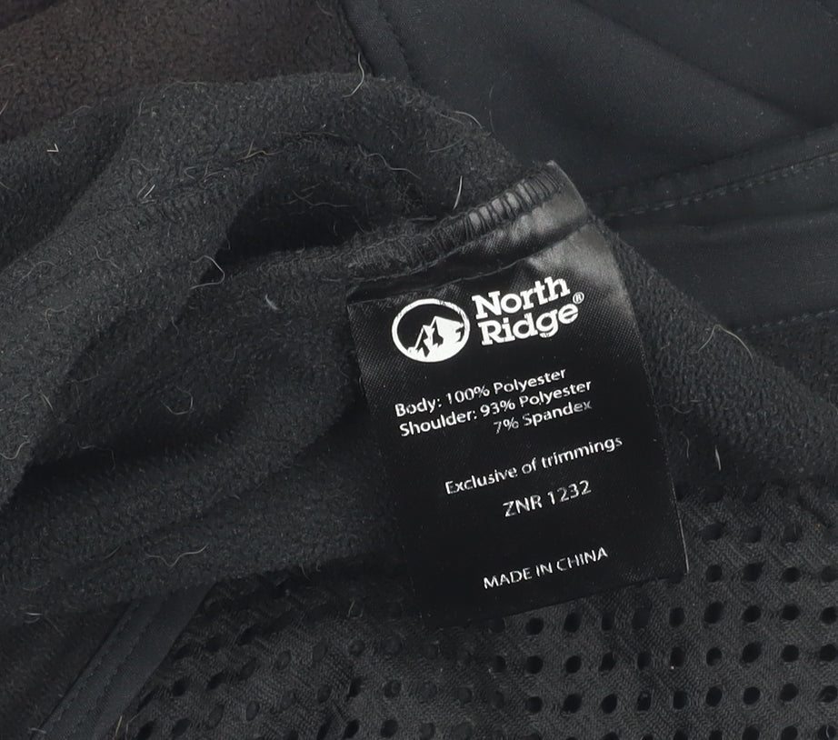 Mens UK Size XL North Ridge Black Bodywarmer