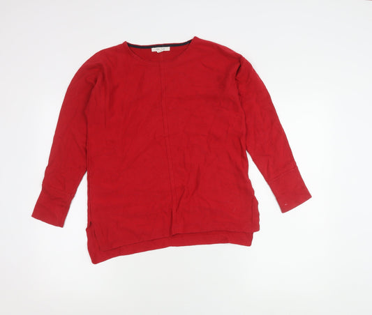 Womens UK Size 10 White Stuff Red Pullover Jumper