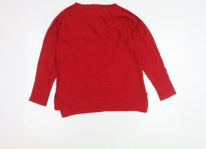 Womens UK Size 10 White Stuff Red Pullover Jumper